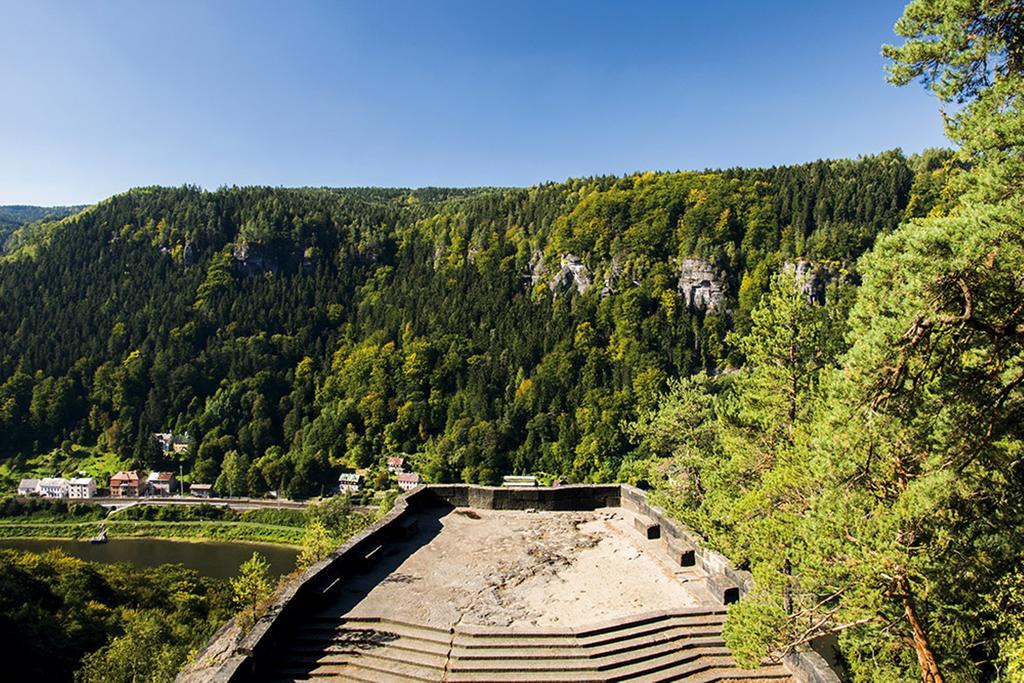 Hotel Garni Belveder Hřensko Dış mekan fotoğraf