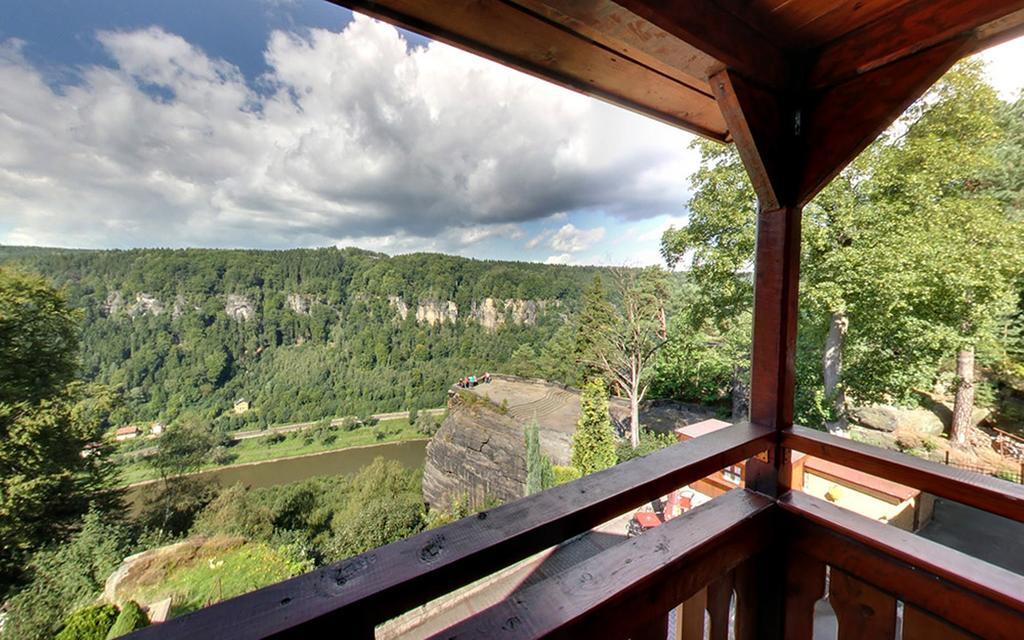 Hotel Garni Belveder Hřensko Oda fotoğraf